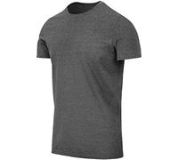 Helikon-Tex Uomo Maglietta Slim Melange Black-Grigio (XS)