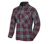 Helikon-Tex Uomo MBDU Camicia di Flanella Ruby Plaid Taglia S