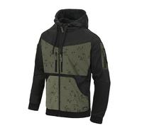 Helikon-Tex Uomo Rogue Hoodie Full Zip Nero/Desert Night Camo taglia M