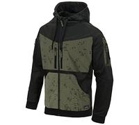 Helikon-Tex Uomo Rogue Hoodie Full Zip Nero/Desert Night Camo taglia XL