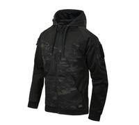 Helikon-Tex Uomo Rogue Hoodie Full Zip Nero/Multicam Black