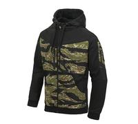 Helikon-Tex Uomo Rogue Hoodie Full Zip Nero/Tiger Stripe