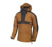 Helikon-Tex Uomo Woodsman Anorak Giacca Coyote/Ash Grey Taglia S (EU) / XS (US)
