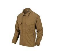 Helikon-Tex Uomo Woodsman Camicia Coyote/Taiga Green Taglia L