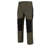Helikon-Tex Uomo Woodsman Pantaloni Taiga Green/Nero Taglia 34W / 34L