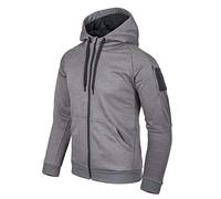 Helikon-Tex Urban Tactical Hoodie Full Zip Melange Grigio Taglia M