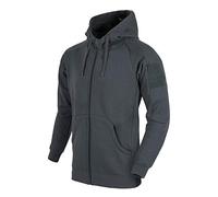 Helikon-Tex Felpa con cappuccio Urban Tactical Hoodie Lite Full Zip Grigio Taglia L