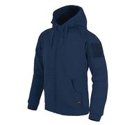 Helikon-Tex Urban Tactical Lite - Felpa con cappuccio e zip, colore: Rosso, Tinta unita., S