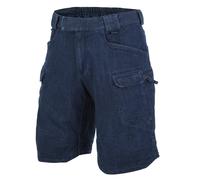 Helikon-Tex Urban (UTK) Pantaloncini tattici in denim blu marino elasticizzato, vita 76,2, lunghezza 28