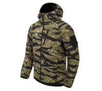 Helikon-Tex Wolfhound - Felpa con cappuccio ClimaShield Tiger Stripe, L, Mimetico a strisce tigre