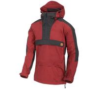 Helikon-Tex Woodsman Anorak Giacca Uomo Leggero Viaggio Crimson Sky Ash Grey