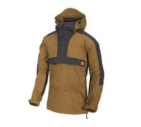 Helikon-Tex Uomo Woodsman Anorak Giacca Coyote/Ash Grey Taglia XS (EU) / 2XS (US)