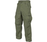 Helikon Uomo BDU Pantaloni Oliva Verde Cotone Ripstop Taglia M Reg
