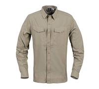 Helikon Uomo Defender Mk2 Tropical Camicia Manica Lunga Silver Mink Taglia M