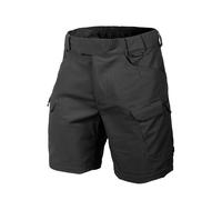 Helikon-Tex Uomo UTS (Urban Tactical Shorts) 8,5 - Policotone elasticizzato Ripstop, Nero , XXL