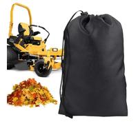 Helilyco 1.529 l Trattorino Prato Borsa Raccogli Erba per Leaf Collection 210D Oxford Nero