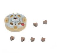 Helilyco 2 supporti per spazzole di carbone motore e 8 spazzole adatte per Makita 6227D 6281DWE DDF343 LT10SB2 DF330DWE RS550 parti