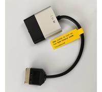 Helilyco Adattatore audio per auto 5.0 per Rover e interfaccia a 30 pin, supporta la visualizzazione del nome della canzone e il controllo del volante, nero