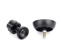 Helilyco Adattatore da mezza sfera a supporto piatto, convertitore treppiede in lega di alluminio per attrezzatura video, compatibile con sistemi Manfrotto Bogen Neewer