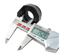 Helilyco Adattatore per mandrino per tornio in legno, da 40 mm a 18 mm, 25,4 mm, 30 mm, 33 mm, filettato, per convertitore mandrino, strumenti per la lavorazione del legno, in metallo, nero