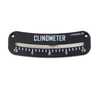 Helilyco Avalanche Danger Slope Meter e Trail Inclinometro Pitch & Slope Locator Sailing, per Nero, 7 cm