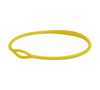 Helilyco Collana subacquea in silicone per il secondo stadio, regolatore per snorkeling, per collo morbido elastico per fissare il polpo sotto il mento, nero