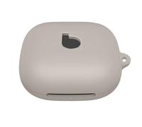 Helilyco Custodia in silicone antiurto Beats Powerbeats per Pro 2 con moschettone, nero