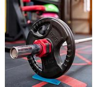 Helilyco Deadlift cuneo per barra trappola per bilanciere, in silicone, ausilio per il caricamento della palestra, con struttura antiscivolo, 23 x 4,5 x 3 cm, per paraurti in ghisa