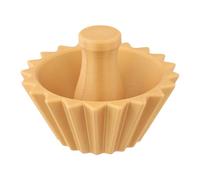 Helilyco Filtro a forma di fermo per caffè in PETG, con 20 nervature, 81 x 36 mm, compatibile con filtri origami, nero
