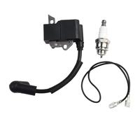 Helilyco Gruppo bobina compatibile con trituratore 125B 125BVX HB281 PB-2455 E400 per soffiatore a foglie parti sottovuoto C1U-K44B 585836101
