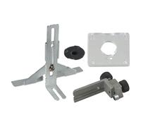 Helilyco Guida per tagliabordi per fresatrice per modelli 3710 3709 3703, accessorio guida per taglio dritto in metallo ABS con design