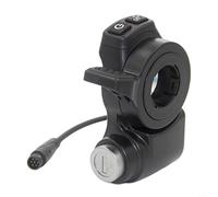Helilyco Interruttore acceleratore di ricambio per scooter, blocco di alimentazione integrato e controllo dell'acceleratore, cavo in plastica leggera resistente all'usura da 147 mm