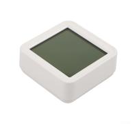 Helilyco LCD del sensore di umidità della temperatura digitale dell'interno | per tuya per Smart for Life supporto app, monitoraggio in tempo reale, registri cronologia grafici, gamma da -9,9 a 60 C