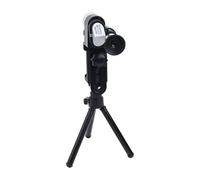 Helilyco Mini monoculare con ingrandimento 8x, obiettivo da 20 mm, per esterni, impermeabile, portatile, con corpo in metallo, angolo compatto per visione notturna HD