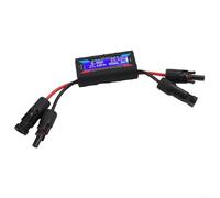 Helilyco Misuratore di potenza per aeromobili da 150 A 200 A con aggiornamento software e LCD retroilluminato per la misurazione della tensione di corrente, potenza e scarica metriche (150A)