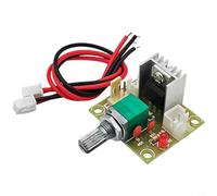 Helilyco Modulo di alimentazione LM317 controllo della ventola, regolatore di tensione CC regolabile 1,25-12 V, ingresso 3,25-15 V per autonomia, surriscaldamento e sovracorrente sicuro