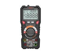 Helilyco Multimetro digitale HT118E 20000 conteggi True RMS, AC/DC Tensione Corrente Resistenza Capacità Frequenza Temperatura Tester con retroilluminazione LCD, NCV Live Test e manicotto protettivo