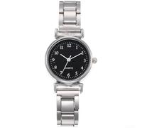 Helilyco Orologio casual quotidiano da donna con quadrante piccolo da 25 mm | Cassa in lega resistente, specchio di vetro ordinario, chiusura pieghevole, misura polso 20 cm, cinturino regolabile sicuro