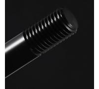 Helilyco Per asse passante in alluminio CNC da 15 mm per RockShox Maxle, lunghezza 145 mm e 155 mm per forcella anteriore da 100-110 mm, spiedo nero leggero