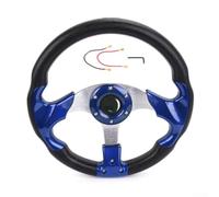 Helilyco Per Drift Racing Wheel 13 Pollici Leggero PU Materiale Per(Blu)