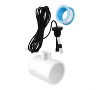 Helilyco per hayward Salt Cell Flow Sensor 15ft cavo a prova di perdite per | Nucleo in metallo rinforzato, filettatura NPT da 1,3 cm, raccordo a T preassemblato, impedisce letture false