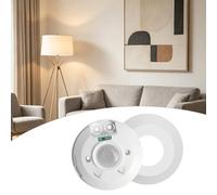 Helilyco per il soffitto del sensore di movimento a infrarossi a 360 gradi, ritardo programmabile di 10s-15min, 3-2000 Lux, interruttore di automazione dell'interno del LED 1000W