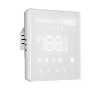 Helilyco per riscaldamento elettrico Tuya termostato e caldaie ad acqua, modalità ECO, programmazione 7 giorni, controllo vocale/HomeKit/per SmartThings, 86x86mm