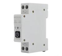 Helilyco per tuya per zigbee Interruttore 1P+N Din Rail con Misurazione Telecomando Conto Alla Rovescia Loop Timer Sicurezza Elettrica