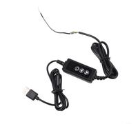 Helilyco Regolatore di temperatura compatto USB con display a LED DC5-12V per la risposta rapida Incubatore Storage Box per nero