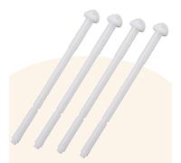 Helilyco Set di 4 barre di scarico per GEBERIT Twinline 240.074.00, barra di pressione attuatore per piastre a filo Twinline, in ABS bianco