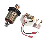 Helilyco Set di 4 pezzi per porta spazzole e carboncini CB440 compatibile con modelli Makita DHP458 BHP458 BDF458 DDF458 DF458D