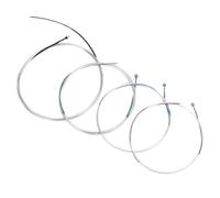 Helilyco Set di corde per violoncello con ferita in argento tedesco -G-D-per violoncelli 4/4 e 3/4, accessori per orchestra con anima in acciaio