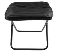 Helilyco Sgabello pieghevole leggero e portatile per campeggio, viaggi, pesca, design compatto con struttura in acciaio al carbonio tessuto Oxford, 24 x 26 x 24 cm, cachi