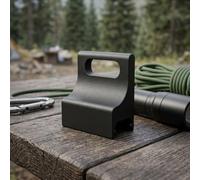 Helilyco Staffa di estensione compatta per torcia Wuben G5, adattatore di montaggio in PLA resistente con foro allargato, 2 x 3 x 1,5 cm, accessorio nero per attrezzi da esterno